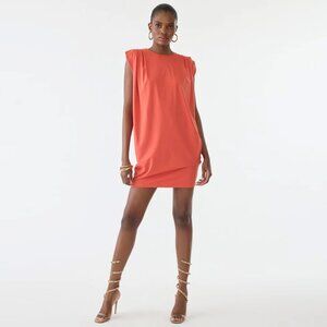 GSTQ Women's Stretch Everyday Pleated T-Shirt Dress Rose Color Size Medium NWT